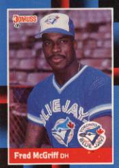 1988 Donruss Baseball Cards    195     Fred McGriff